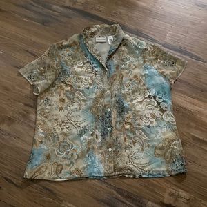 Alfred Dunner blouse size 18